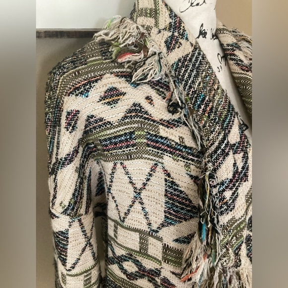 Zara Basic woman’s cardigan earthy colors size M-L - Picture 2 of 9